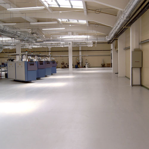 Enduit à base de résine époxy - POLEPOX COAT 814 - KDF - Sports Flooring Production - d'intérieur / industriel / pour sol