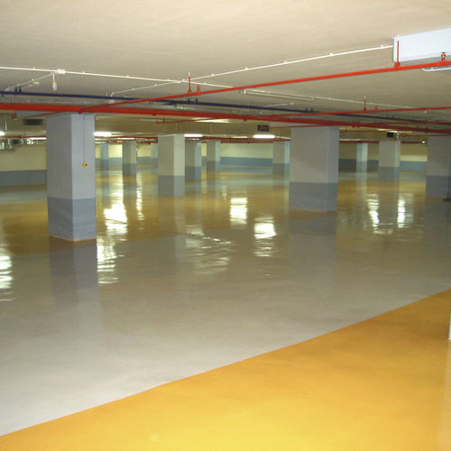 Enduit intérieur - POLEPOX-DP 815 - KDF - Sports Flooring Production - industriel / pour sol / pour applications industrielles