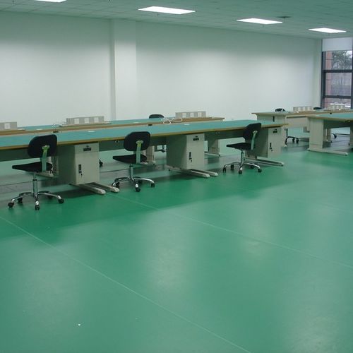 Enduit à base de résine époxy - POLEPOX COAT 830-CC - KDF - Sports Flooring Production - décoratif / de protection / de lissage