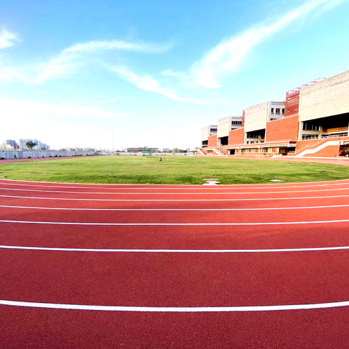 Sol sportif d'intérieur - POLTRACK FULL-PU - KDF - Sports Flooring Production - d'extérieur / synthétique / en polyuréthane