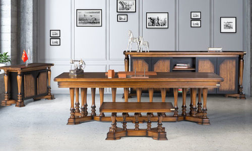 Bureau de direction - OMEGA - OFISTIM - classique / en bois