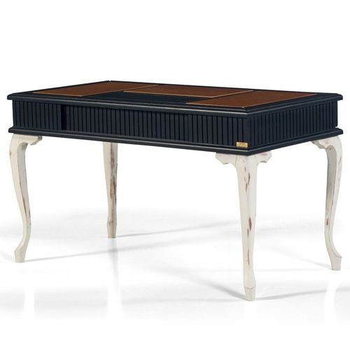 Bureau classique - LÜKENS - OFISTIM - en bois / avec rangement / 4 pieds