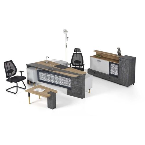 Bureau de direction - MOLTEN - OFISTIM - contemporain / aggloméré / en mélaminé