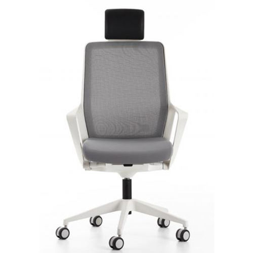 Fauteuil de direction contemporain - FLO - OFISTIM - en tissu / avec repose-tête / avec dossier haut