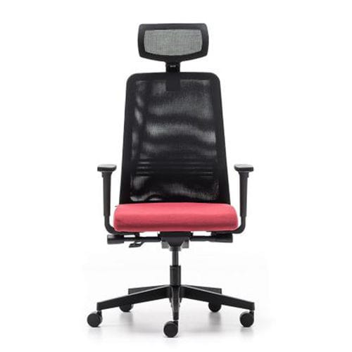 Fauteuil de direction contemporain - LİZ - OFISTIM - en maille / avec repose-tête / tapissé