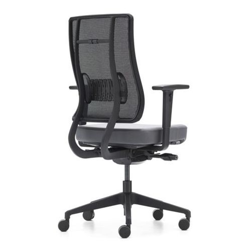 Chaise de bureau contemporaine - X-TRANS - OFISTIM - d'intérieur / en résille / tapissée