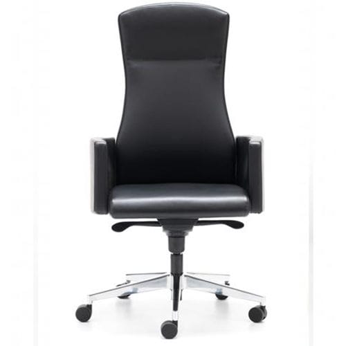 Fauteuil de direction contemporain - ELEGANCE - OFISTIM - en cuir / avec repose-tête / avec dossier haut