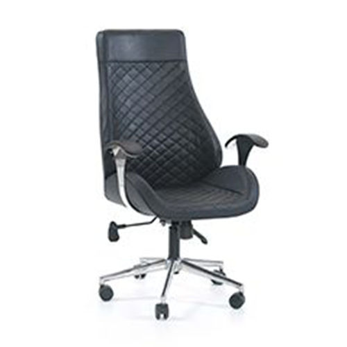 Fauteuil de direction contemporain - CALVIN - OFISTIM - en cuir / avec repose-tête / avec dossier haut