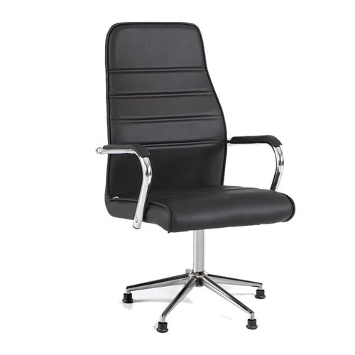Fauteuil de bureau contemporain - SWEET-EKO - OFISTIM - en cuir / avec repose-tête / tapissé