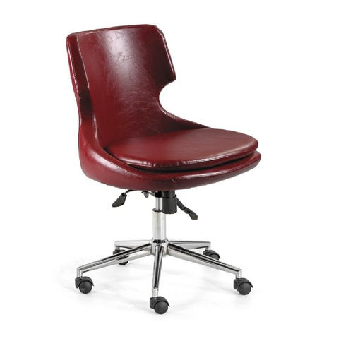 Chaise de bureau contemporaine - PAPATYA - OFISTIM - d'intérieur / en cuir / tapissée