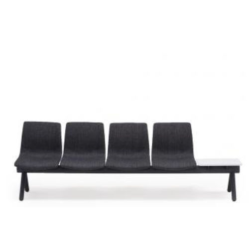 Sièges sur poutre en tissu - DIAS - OFISTIM - 4 places / contemporain / pour salle d'attente