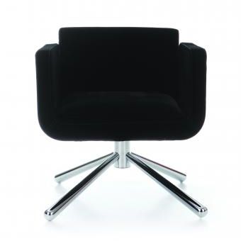 Chaise de bureau contemporaine - SPOT - OFISTIM - d'intérieur / en tissu / tapissée