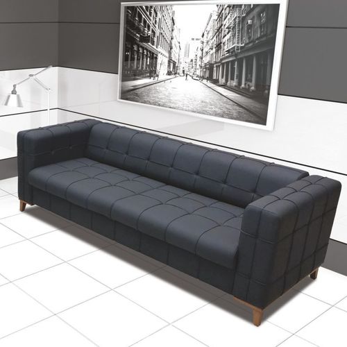 Canapé contemporain - LETOON - OFISTIM - en tissu / noir / professionnel