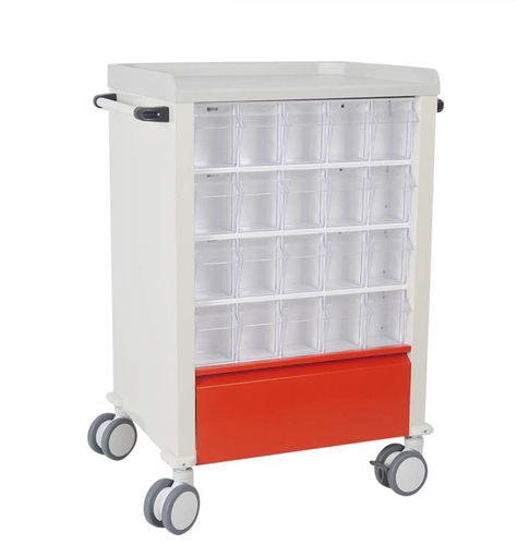 Chariot de service - INV-ILDA1 - OFISTIM - pour hôpital / en métal