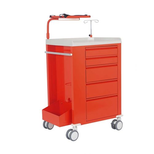 Chariot de service - INV-AC2 - OFISTIM - pour hôpital / en ABS