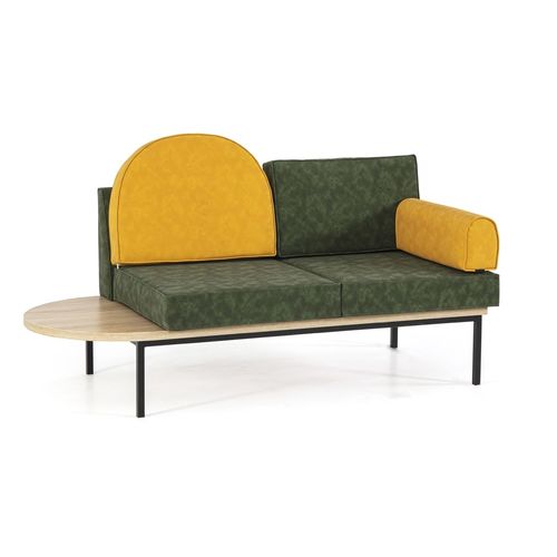 Canapé contemporain - LEYDİ - OFISTIM - en tissu / vert / pour hôpital