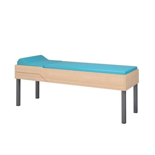 Table contemporaine - ADULT - OFISTIM - en bois / avec piètement en métal / rectangulaire