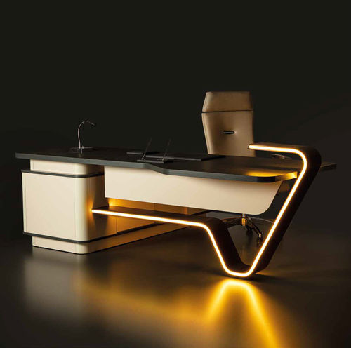 Bureau de direction - 2020 - OFISTIM - contemporain / en MDF / en mélaminé
