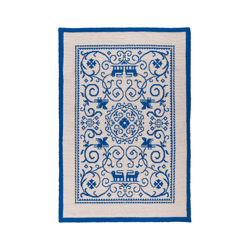 Tapis traditionnel - Alpujarra Color - Alp Carpets - à fleurs / en laine / rectangulaire