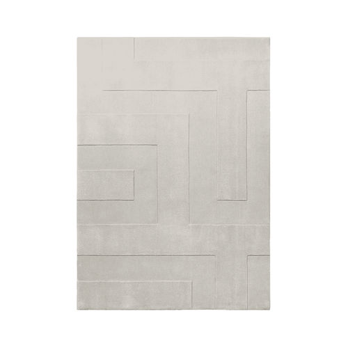 Tapis contemporain - Lab - Alp Carpets - géométrique / en laine / rectangulaire