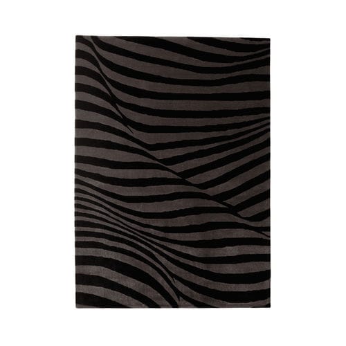 Tapis contemporain - Dunes - Alp Carpets - géométrique / en laine / en soie