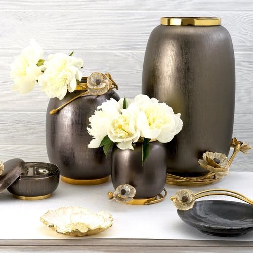 Vase contemporain - ANEMONE  - Michael Aram - en inox