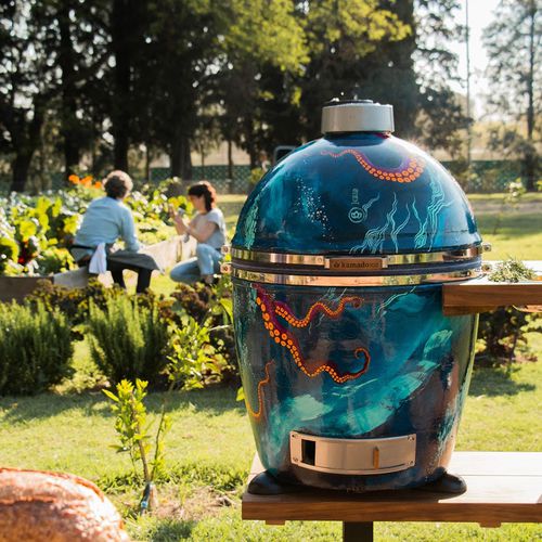 Barbecue à charbon - KB10 GRANDE - kamado B10 Germany - professionnel / sur roulettes / à poser