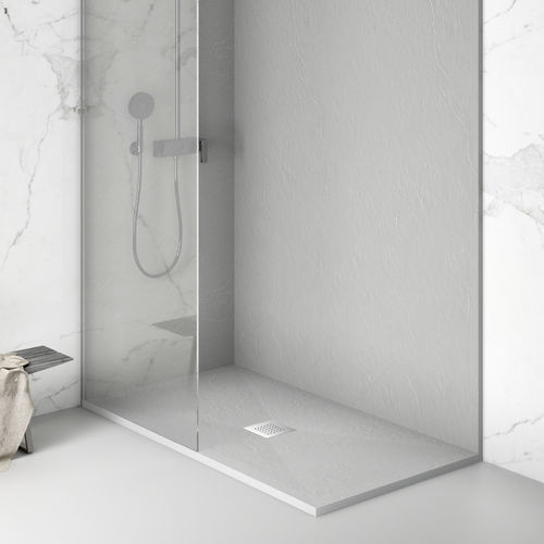 Receveur de douche rectangulaire - SERIES O - DAYA - à poser / en résine / antidérapant