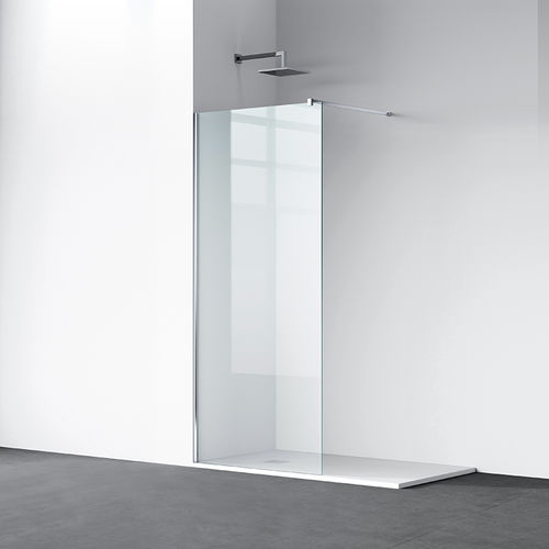 Cabine de douche en aluminium - C30 - DAYA - en verre trempé / fixe / d'angle