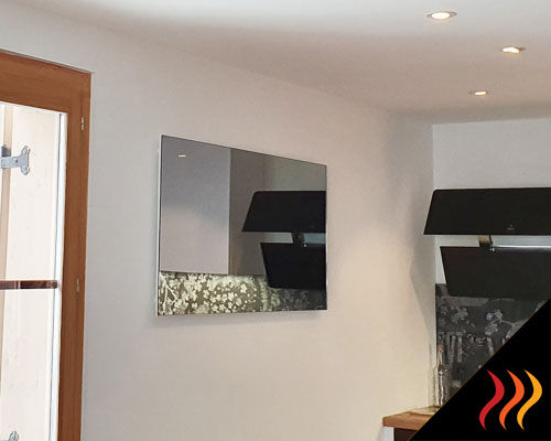 Radiateur électrique - CI-MIRROR-006 - Heat4all France - 450 w / contemporain / miroir