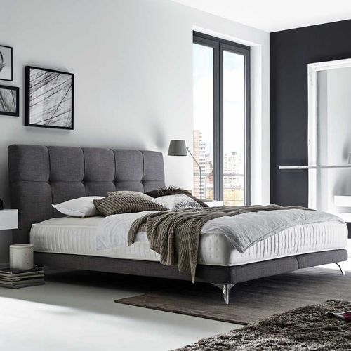 Lit double - SINGAPUR - Kamjo Bedding OÜ - simple / contemporain / tapissé