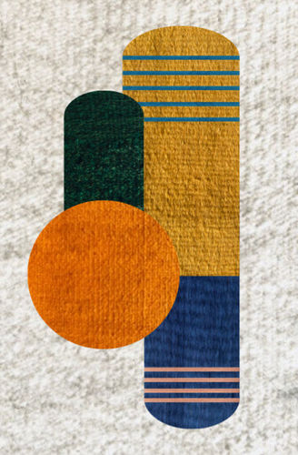 Tapis contemporain - HORIZONTE  - ARTYCRAFT - géométrique / en laine / rectangulaire