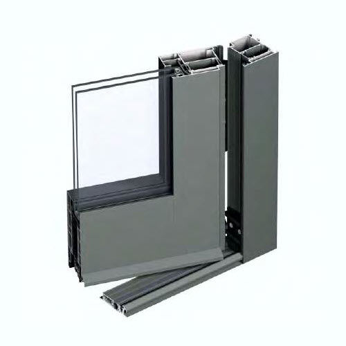Profilé pour porte en aluminium - REYNAERS - CS 77 - Termo Express - de sécurité / à coupure thermique / acoustique
