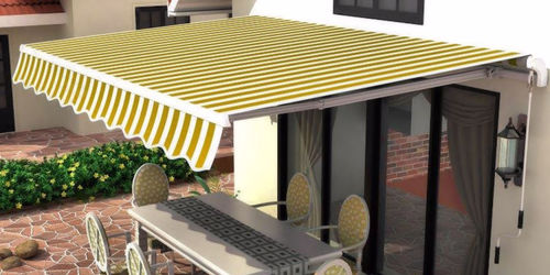 Store banne coffre - KIRO 40 B/Q - Termo Express - manuel / professionnel / jaune