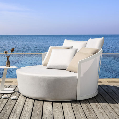 Méridienne contemporaine - BOLERO - IVINI - en Sunbrella® / en Batyline® / en aluminium