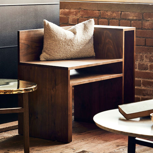 Chaise contemporaine - ALKO - Jason Mizrahi Designs - d'intérieur / en chêne / en frêne