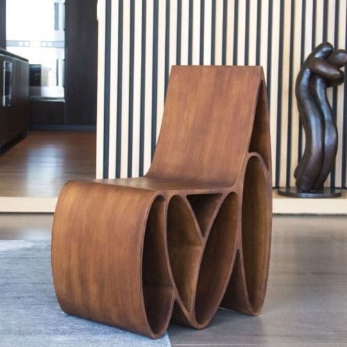 Chaise design original - LOOP - Jason Mizrahi Designs - d'intérieur / en frêne / avec piètement en frêne