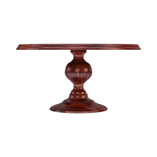 Table à manger classique - NEVADA - Furniture BoutiQ - en bois de rose / avec piètement en bois / ronde