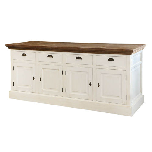 Buffet classique - GEORGIA - Furniture BoutiQ - en bois massif / avec tiroirs / à portes battantes