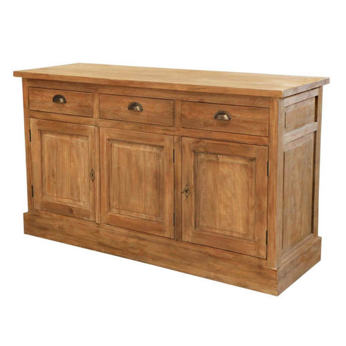 Buffet classique - TIRANA - Furniture BoutiQ - en bois massif / en teck / avec tiroirs