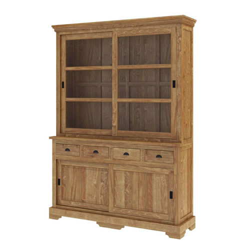 Buffet haut - HAMELDON - Furniture BoutiQ - classique / en bois massif / en teck