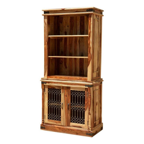 Bibliothèque haute - NEVADA - Furniture BoutiQ - classique / professionnelle / en bois massif