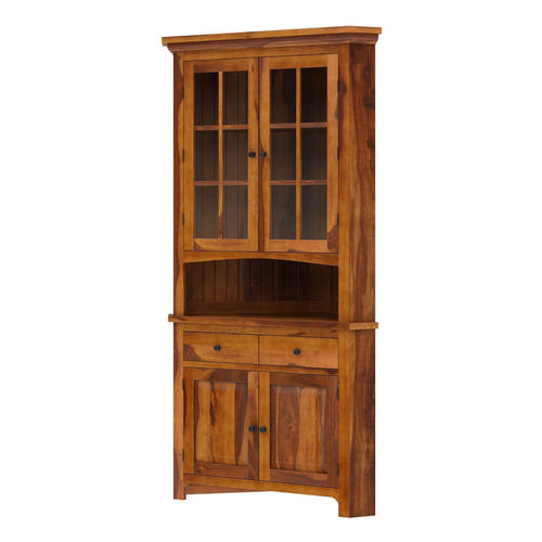 Buffet d'angle - NAPERVILLE - Furniture BoutiQ - classique / en bois massif / avec étagère