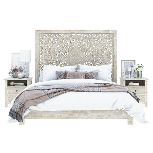 Lit king size - BROCTON - Furniture BoutiQ - queen size / simple / classique