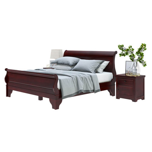 Lit king size - DANVILLE - Furniture BoutiQ - queen size / simple / classique