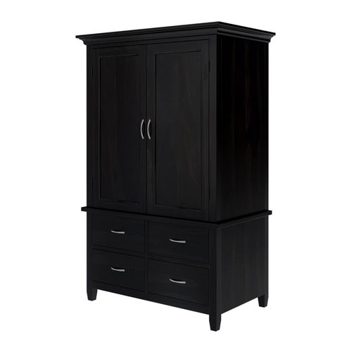 Armoire classique - ITHACA - Furniture BoutiQ - en bois massif / à portes battantes / professionnelle