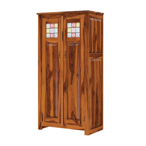 Armoire classique - BOZEMAN - Furniture BoutiQ - en bois massif / en bois de rose / avec porte pliante