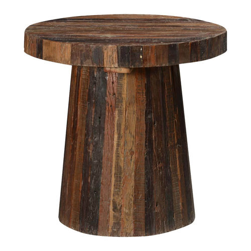 Table mange-debout classique - MEXIMO - Furniture BoutiQ - en bois / avec piètement en bois / ronde