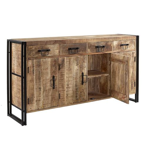 Buffet contemporain - FAME - Furniture BoutiQ - en bois / en métal / avec tiroirs