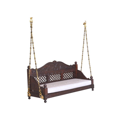 Balancelle en bois massif - FB-HCJ-107 - Furniture BoutiQ - avec coussin amovible / suspendue / 2 places